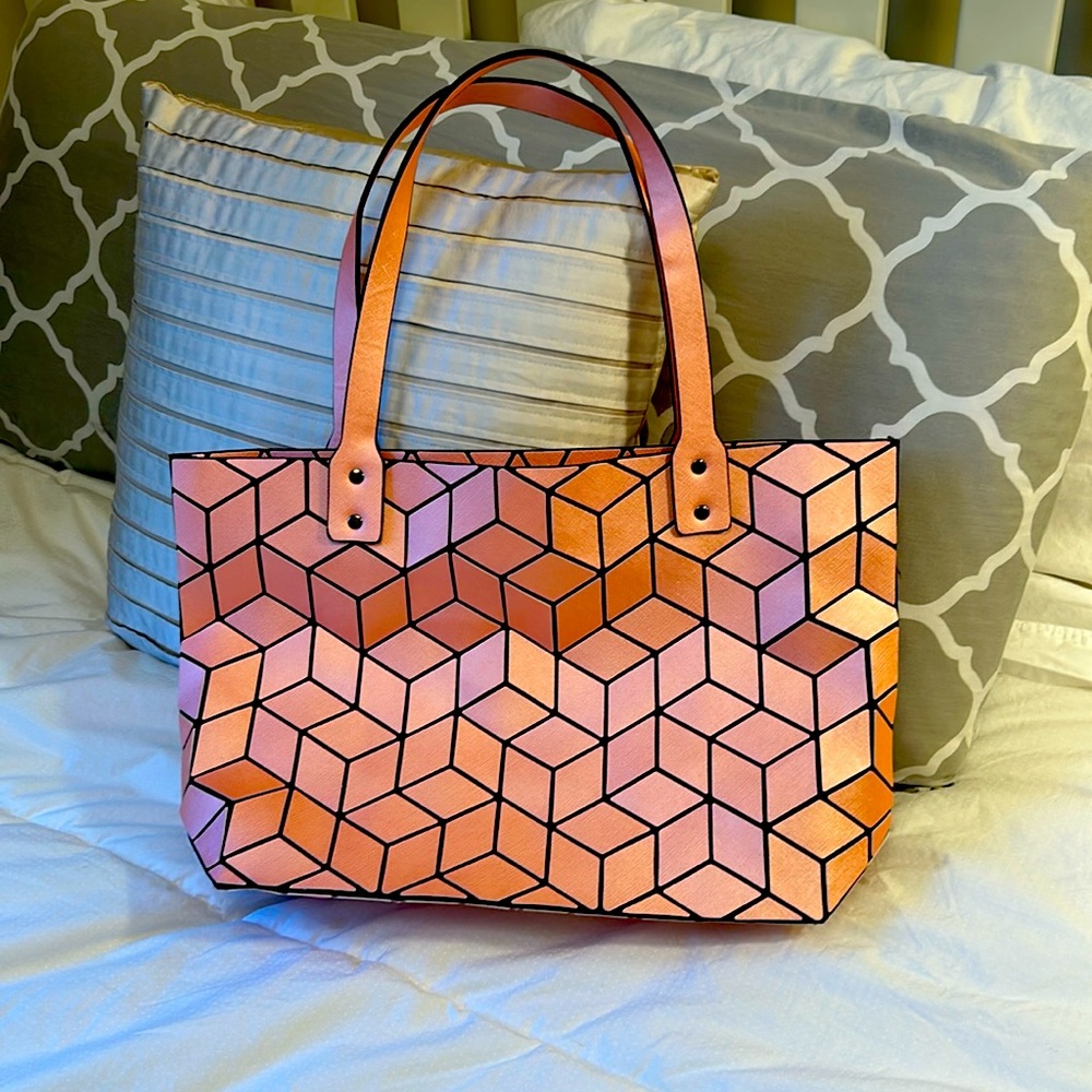 Emilio Pepe Medium Pink Shoulder Bag